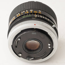 画像をギャラリービューアに読み込む, キヤノン Canon FD 24mm F2.8 S.S.C.
