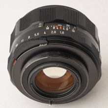 画像をギャラリービューアに読み込む, ペンタックス Pentax Asahi スーパータクマー Super Takumar 55mm F1.8 M42マウント
