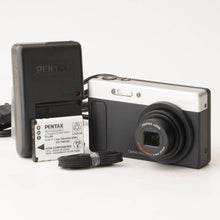 画像をギャラリービューアに読み込む, ペンタックス Pentax Optio H90 銀 × 墨 シルバー ブラック  5x 光学ズーム
