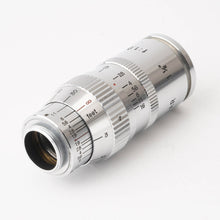 画像をギャラリービューアに読み込む, Paillard BOLEX B8 / 13mm F1.9 / Telephoto TELESAR F1.9
