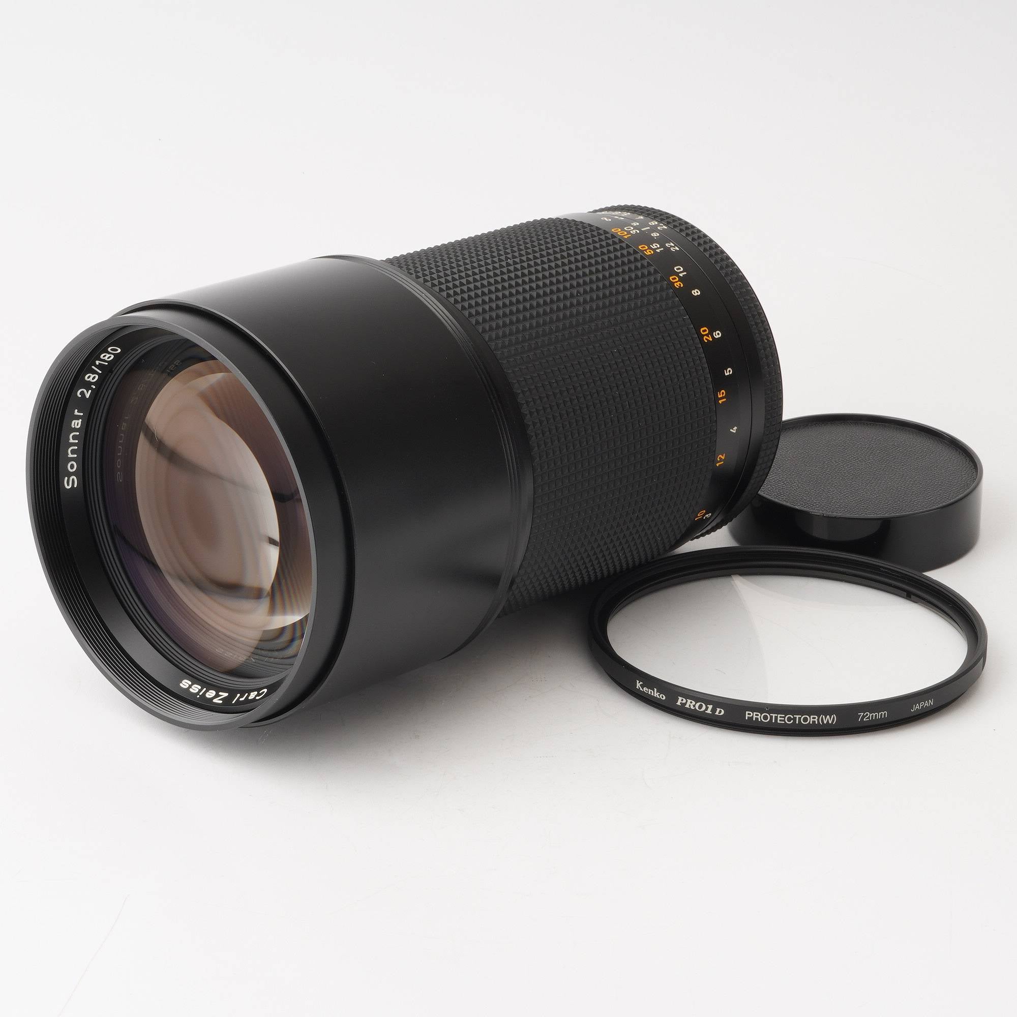 CONTAX Carl Zeiss Sonnar 180mm F2.8 MMJ - レンズ(単焦点)