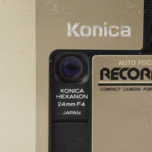 Load image into Gallery viewer, Konica AUTO FOCUS RECORDER / HEXANON 24mm f/4
