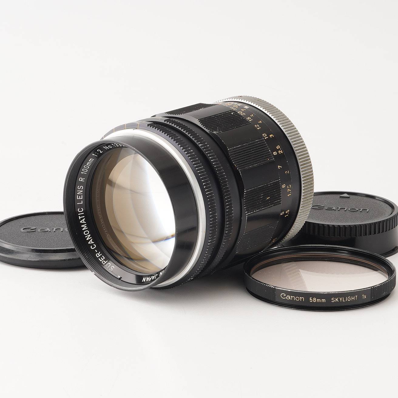 キヤノン Canon SUPER CANOMATIC R 100mm F2 Rマウント キヤノン Canon SUPER CANOMATIC R 100mm F2 Rマウント