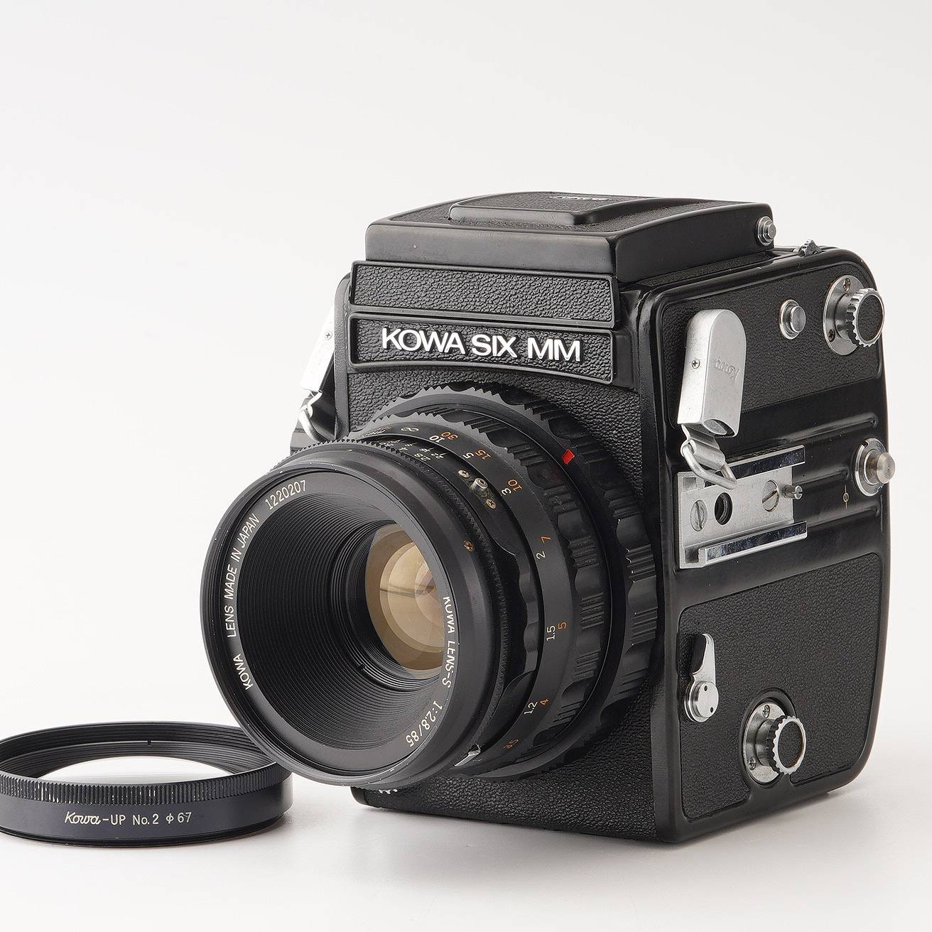 フィルムカメラ KOWA SIX MM LENS-S 85mm F2.8 #1016042836 KOWA SIX MM & KOWA SUPER 66 BODIES w/f/2.8 85mm LENSES + f