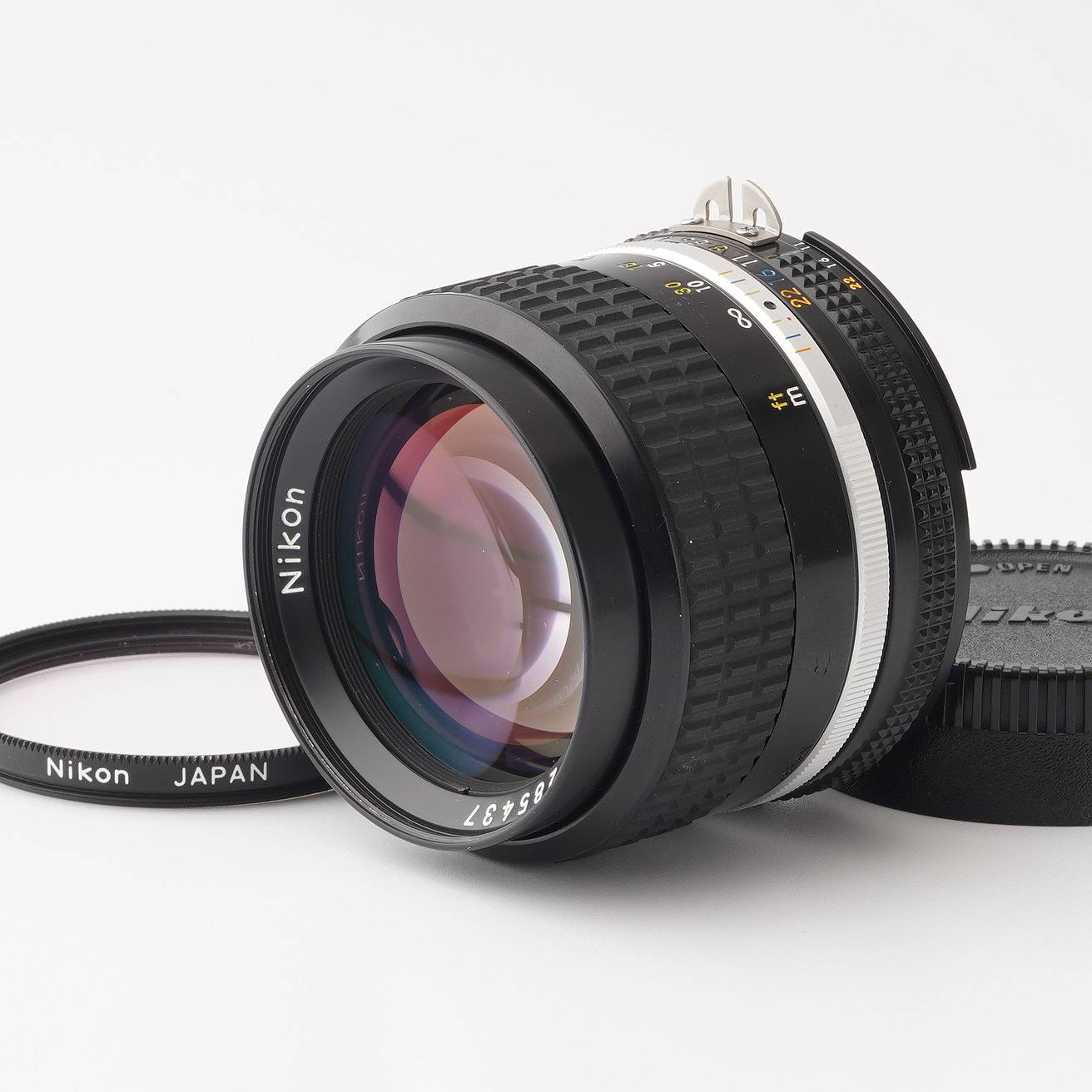 ニコン Ai-S NIKKOR 85mm F2バイセルカメラ - レンズ(単焦点)