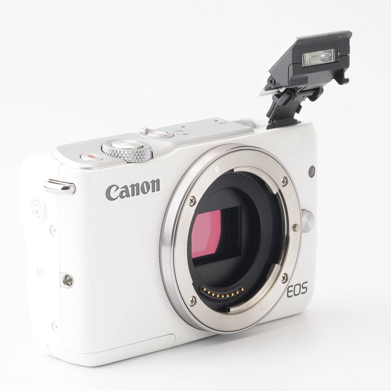 Canon キヤノン EOS M10 ホワイトカメラ - ミラーレス一眼