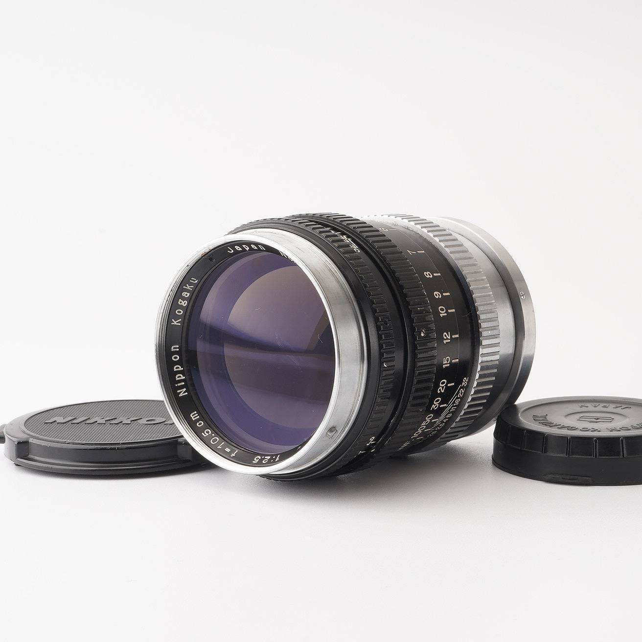 ニコン Nippon Kogaku NIKKOR P.C 10.5cm 105mm f/2.5 Sマウント 
