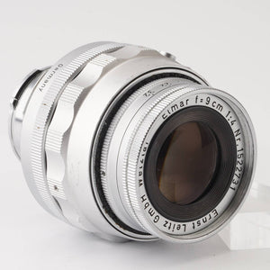 Leica Ernst Leitz GmbH Wetzlar Elmar 9cm 90mm f/4 Leica M mount
