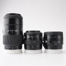 画像をギャラリービューアに読み込む, ミノルタ Minolta AF Macro 50mm F2.8 / ZOOM 35-70mm F3.5-4.5 / 75-300mm F4.5-5.6 ソニーAマウント
