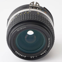 画像をギャラリービューアに読み込む, ニコン Nikon Ai-s NIKKOR 28mm F3.5
