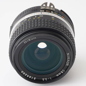 ニコン Nikon Ai-s NIKKOR 28mm F3.5