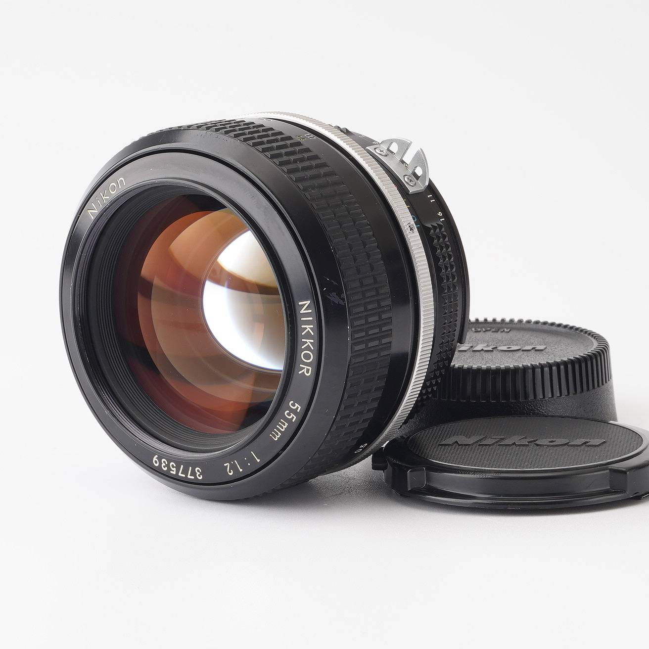 公式AI改Nikon New Nikkor 55mm F 1.2 - レンズ(単焦点)