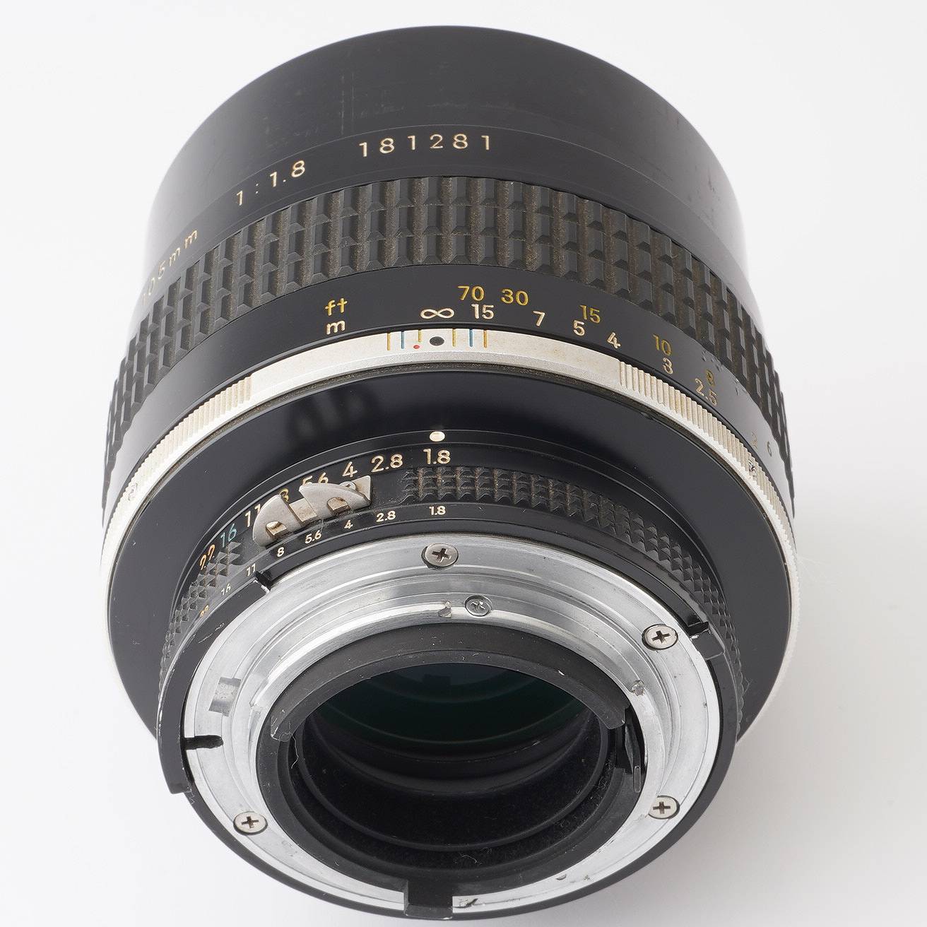 カビクモリはございません❁美光学❁ニコン NIKON AI-S NIKKOR 105mm