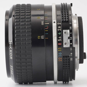 ニコン Nikon Ai NIKKOR 35mm F2