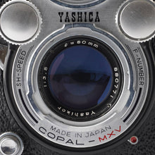 画像をギャラリービューアに読み込む, ヤシカ Yashica Yashica-D / Yashikor 80mm F3.5
