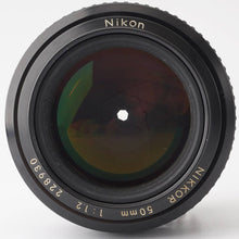 画像をギャラリービューアに読み込む, ニコン Nikon Ai NIKKOR 50mm F1.2
