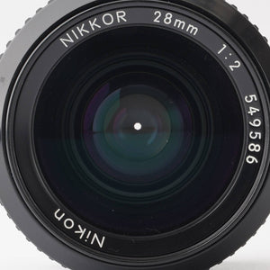 ニコン Nikon Ai Nikkor 28mm F2