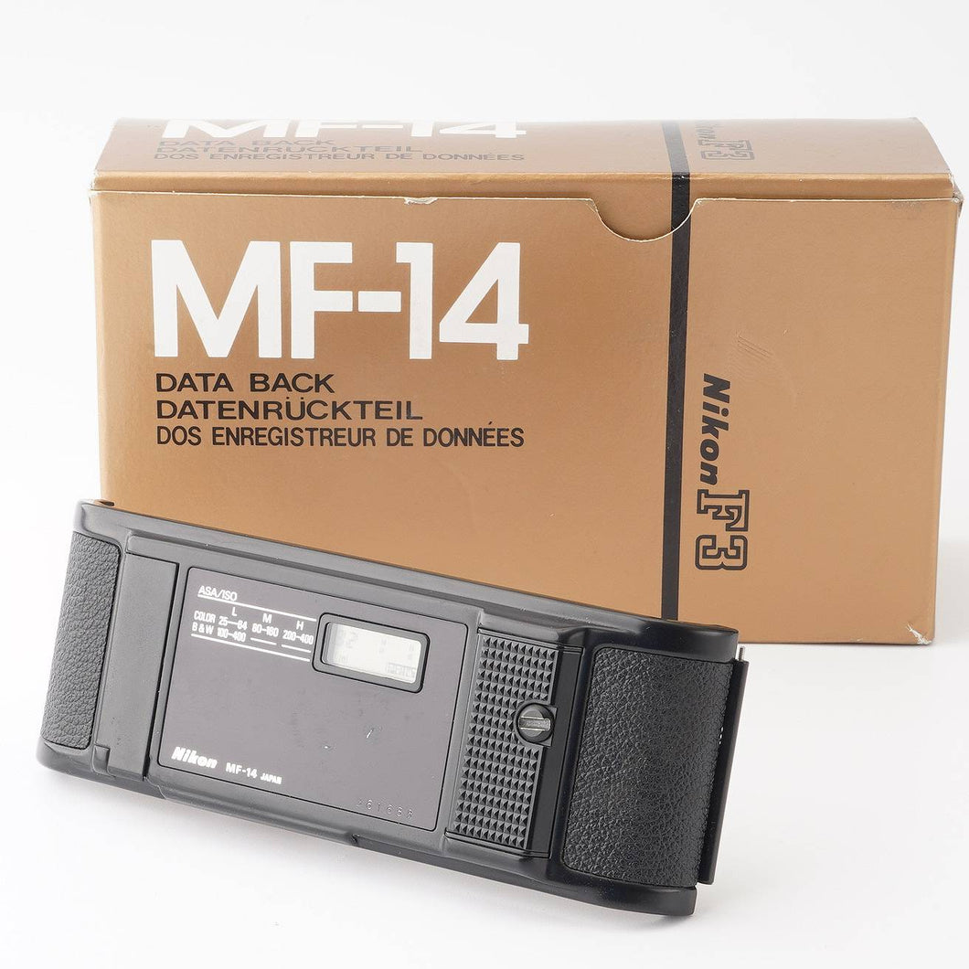 ニコン Nikon MF-14 データバック F3用 – Natural Camera / ナチュラル