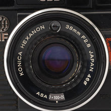 画像をギャラリービューアに読み込む, コニカ Konica C35 AF / HEXANON 38mm F2.8
