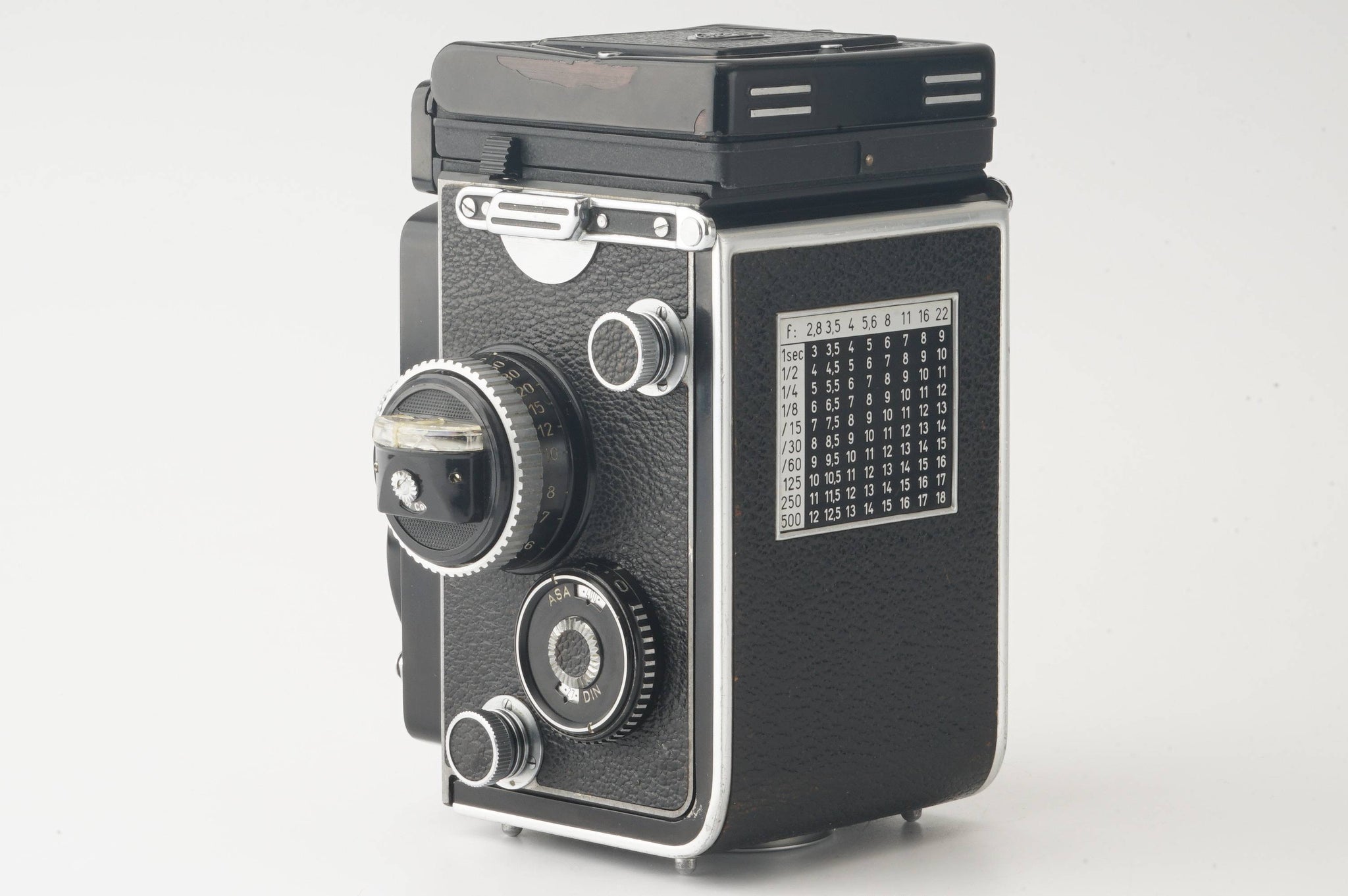 ROLLEIFLEX 3.5F Xenotar 75mm f3.5 フード - フィルムカメラ