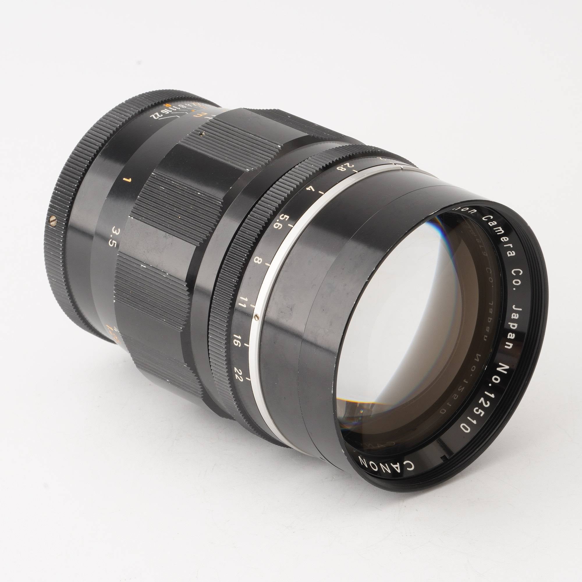 キヤノン Canon 100mm F2 L39 LTM – Natural Camera / ナチュラルカメラ