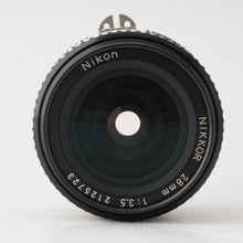 画像をギャラリービューアに読み込む, ニコン Nikon Ai-s NIKKOR 28mm F3.5
