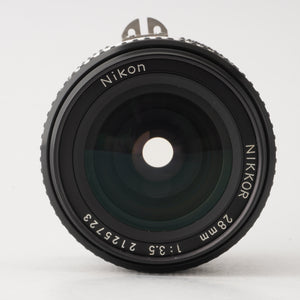ニコン Nikon Ai-s NIKKOR 28mm F3.5