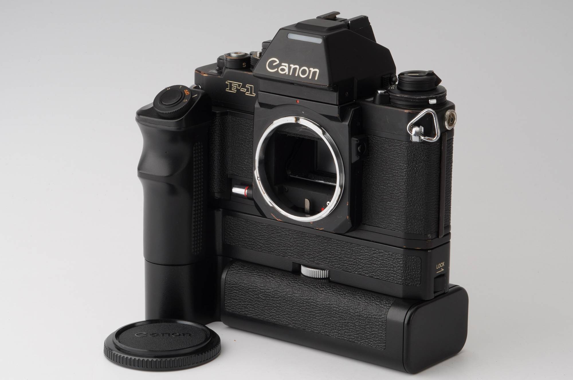 Canon キヤノン NEW F-1 モータードライブ 一眼 フィルムカメラ-