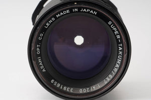 ペンタックス Asahi Pentax スーパータクマー Super Takumar 200mm F4 6x7 67用