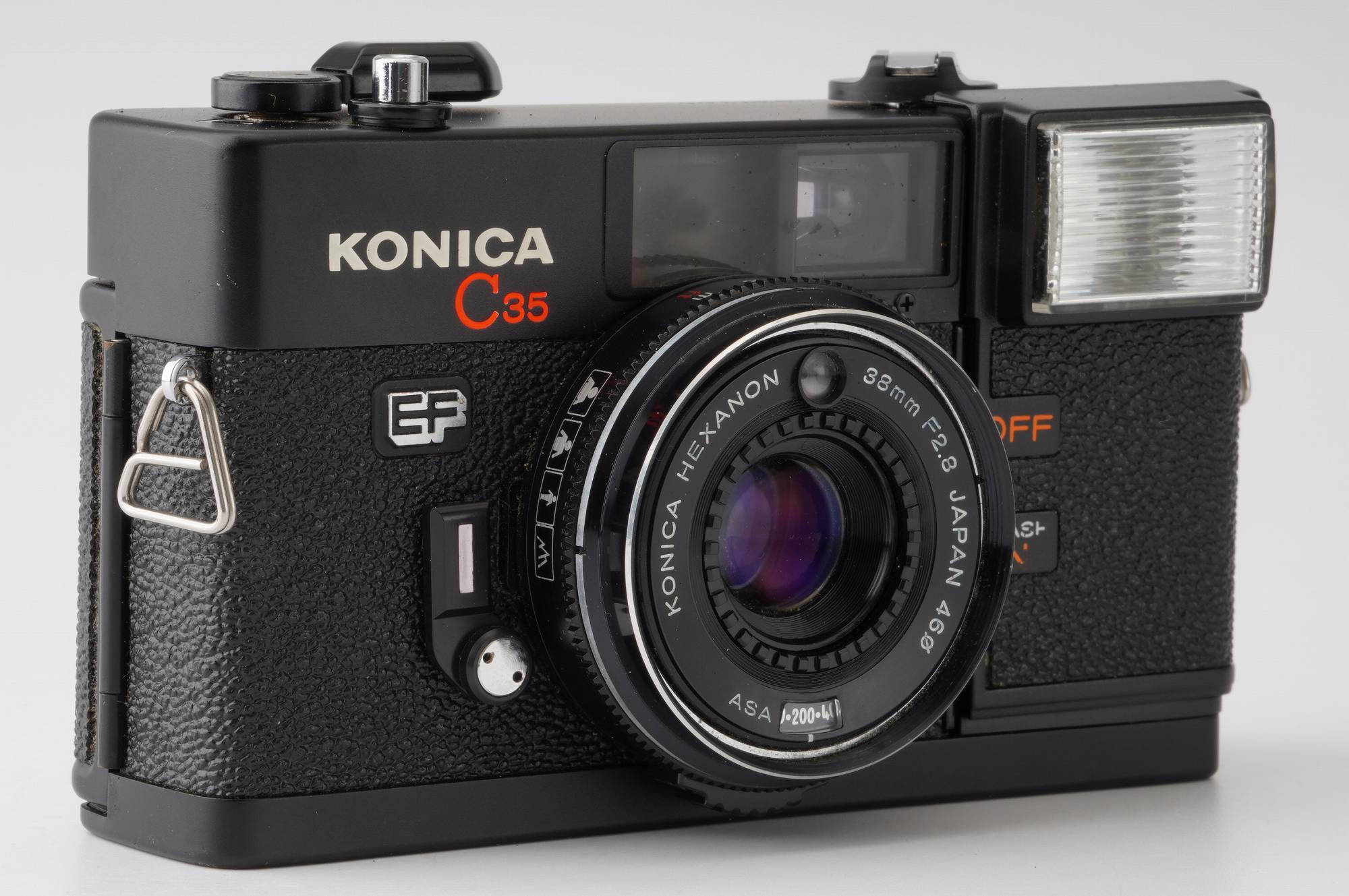 KONICA C35 HEXANON 38mm F2.8 ブラック