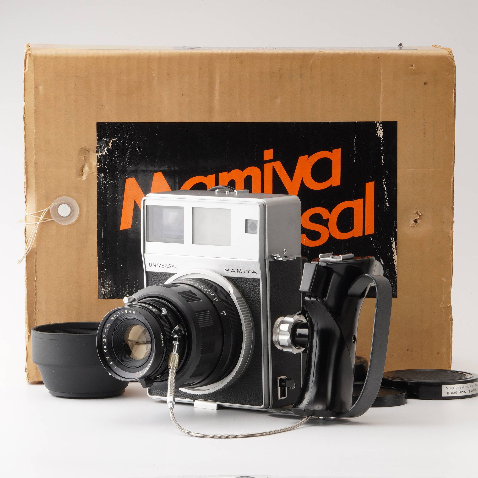 Mamiya UNIVERSAL PRESS / MAMIYA-SEKOR P 127mm f/4.7