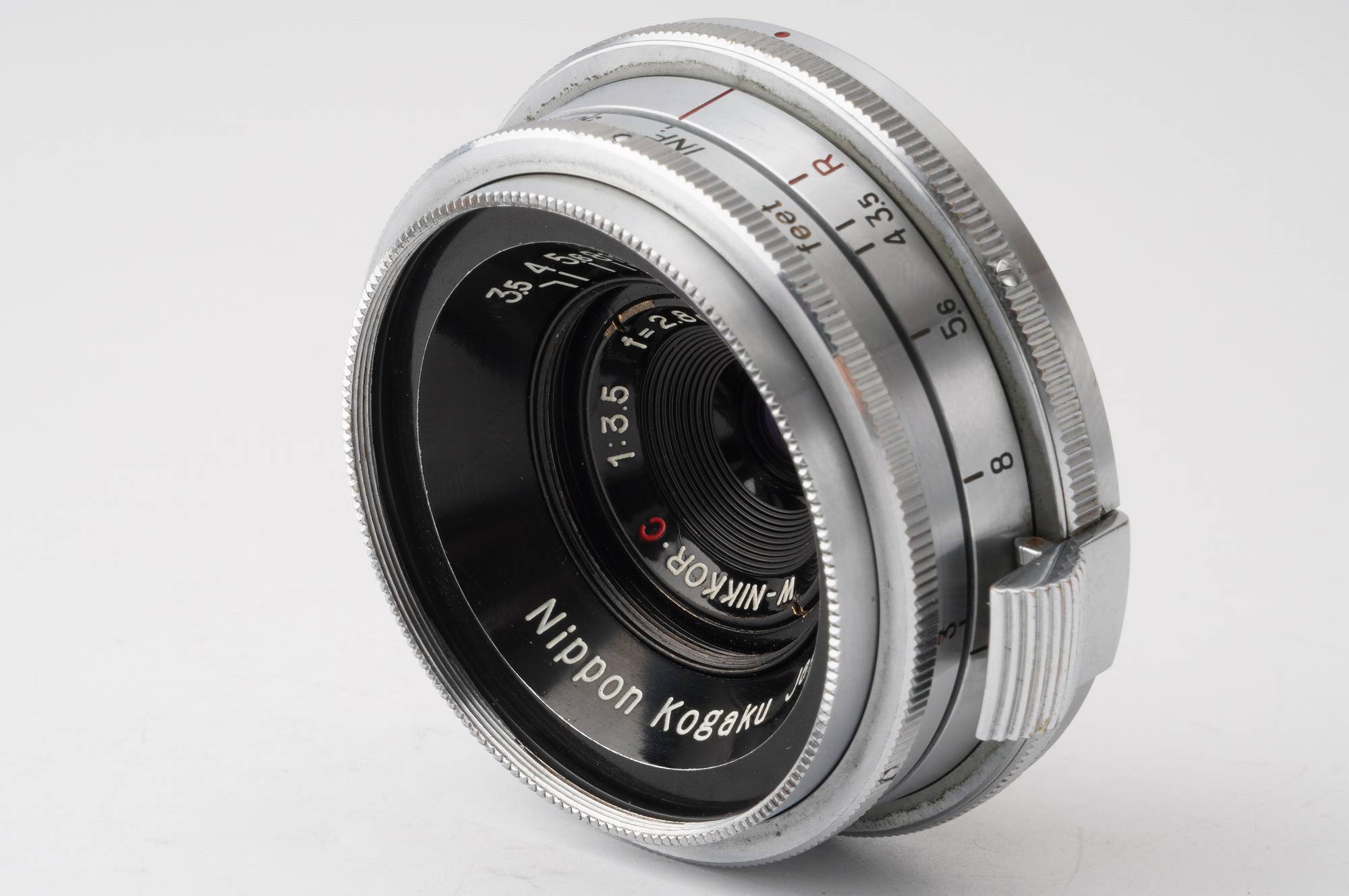 ニコン Nippon Kougaku W-NIKKOR.C 28mm F3.5 Sマウント