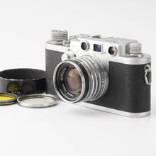 画像をギャラリービューアに読み込む, ニッカ Nicca 3-F レンジファインダー / Nippon Kogaku Nikkor-H C 5cm F2 黒帯
