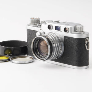 ニッカ Nicca 3-F レンジファインダー / Nippon Kogaku Nikkor-H C 5cm F2 黒帯