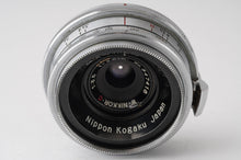 画像をギャラリービューアに読み込む, ニコン Nippon Kougaku W-NIKKOR.C 28mm F3.5 Sマウント

