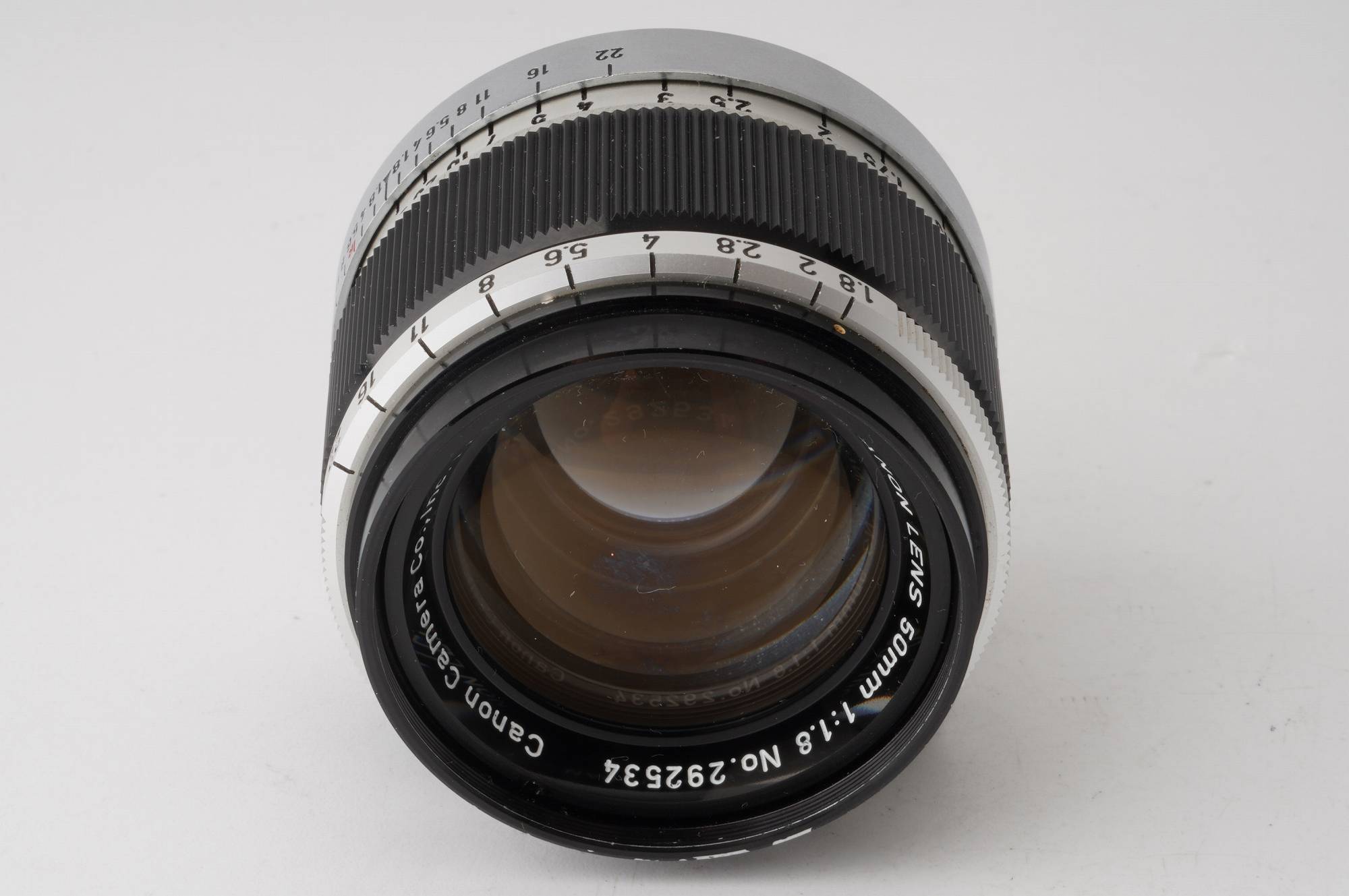 キヤノン Canon 50mm F1.8 L39 ライカLマウント – Natural Camera / ナチュラルカメラ