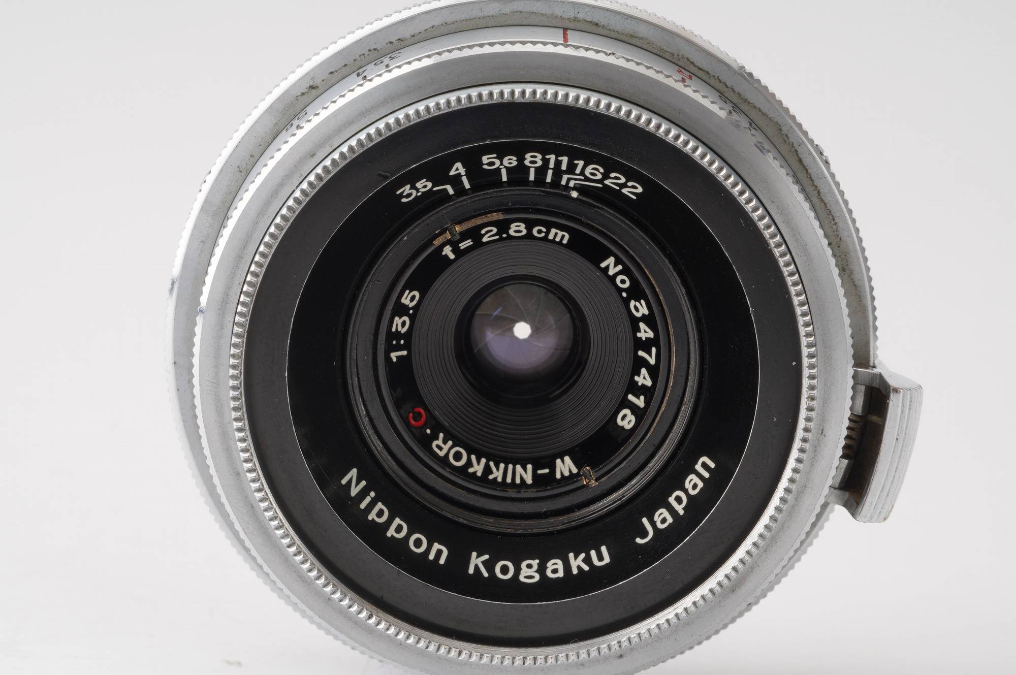 ニコン Nippon Kougaku W-NIKKOR.C 28mm F3.5 Sマウント – Natural Camera / ナチュラルカメラ