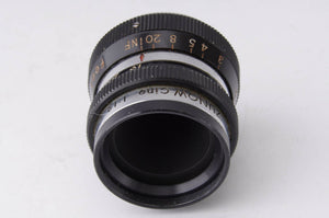 ズノー Zunow Cine 13mm F1.9 シネレンズ – Natural Camera