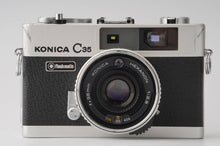 画像をギャラリービューアに読み込む, コニカ Konica C35 Flash matic / KONICA HEXANON 38mm F2.8

