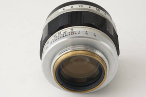キヤノン Canon 50mm F1.4 ライカLマウント – Natural Camera 
