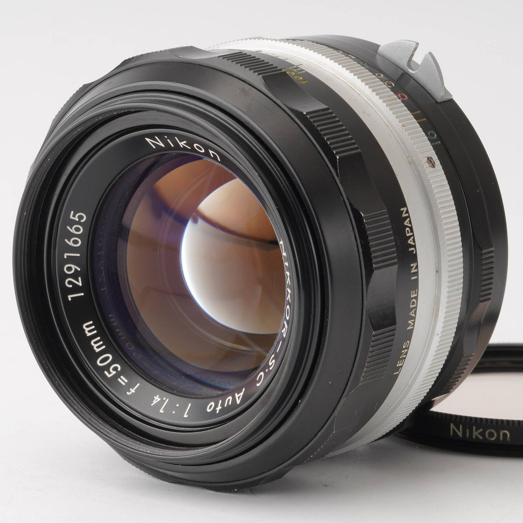作例あり》ニコンAi Nikkor 50mm/f1.8 単焦点マニュアルレンズ 