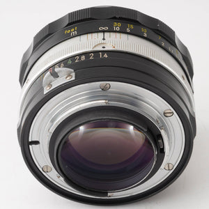 ニコン Nikon 非Ai NIKKOR-S・C Auto 50mm F1.4 – Natural Camera