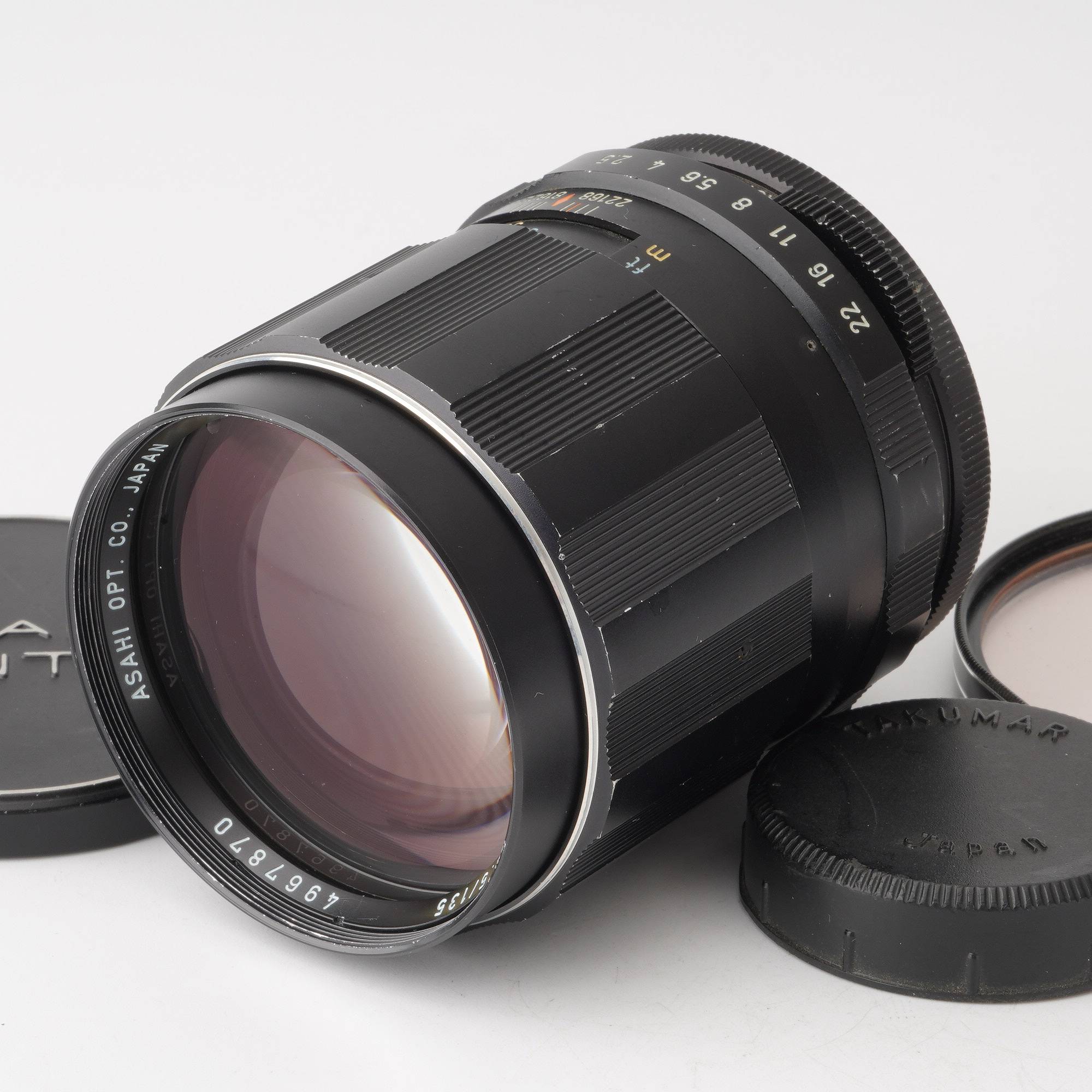 Asahi Takumar 135mm f3.5 望遠レンズ - レンズ(単焦点)