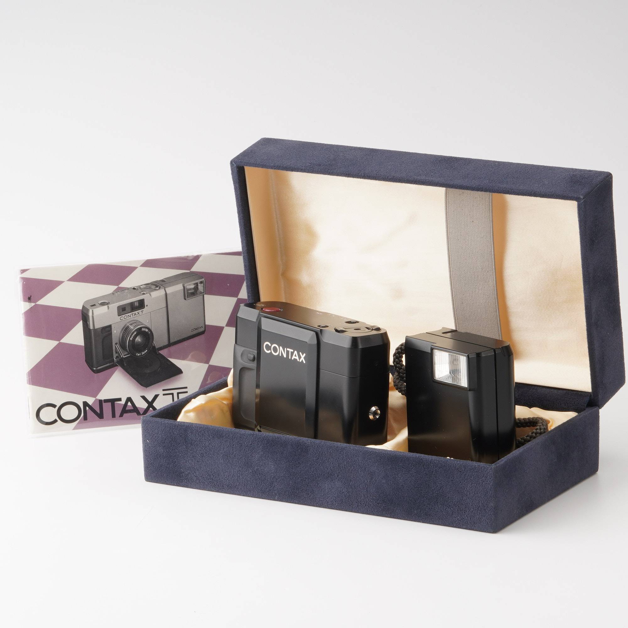 コンタックス Contax T ブラック / T14 AUTO / Carl Zeiss Sonnar 38mm F2.8 T*
