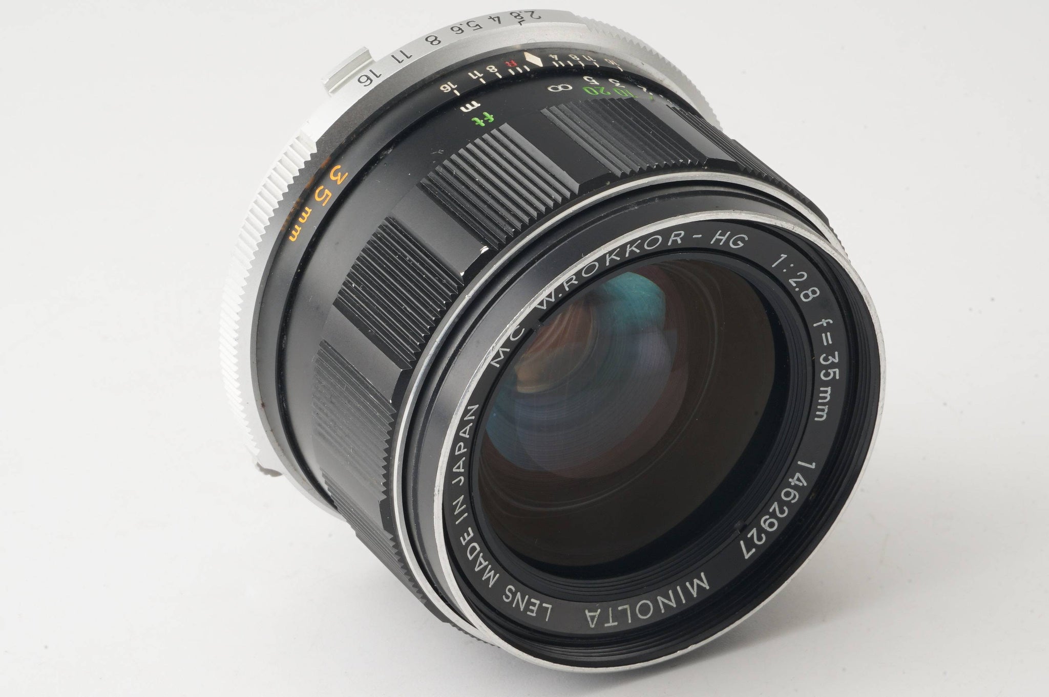 ミノルタ Minolta MC W.Rokkor-HG 35mm F2.8 – Natural Camera ...