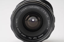 画像をギャラリービューアに読み込む, ペンタックス Pentax Asahi スーパータクマー Super Takumar 35mm F3.5 M42マウント
