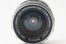 Load image into Gallery viewer, Minolta MC W.Rokkor-HG 35mm f/2.8
