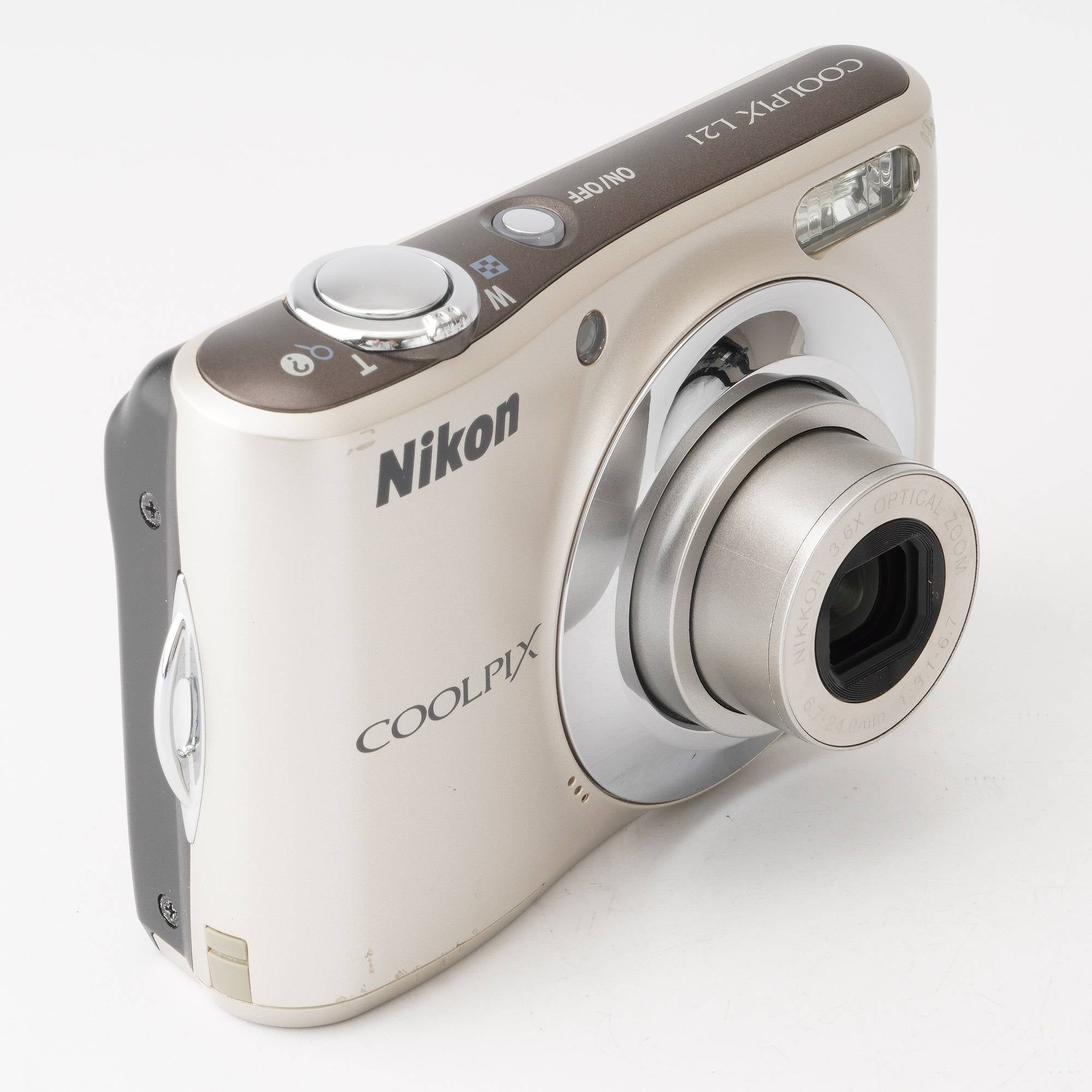 ニコン Nikon COOLPIX L21 / NIKKOR 3.6X OPTICAL ZOOM 6.7-24.0mm F3