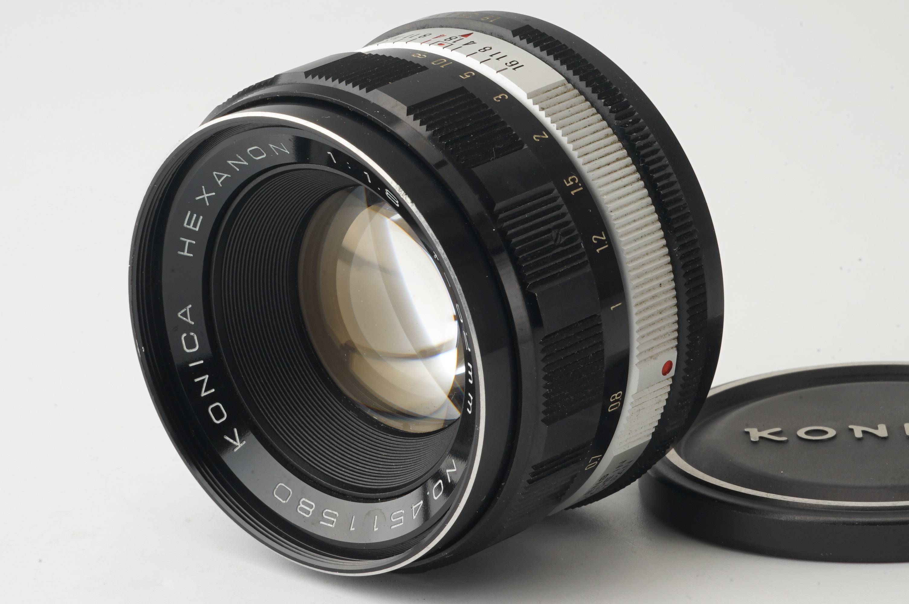 KONICA コニカ HEXANON AR 52mm f1.8 かわいい新作 - レンズ(単焦点)
