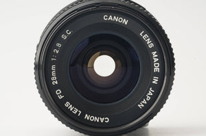 Canon FD 28mm f/2.8 S.C.